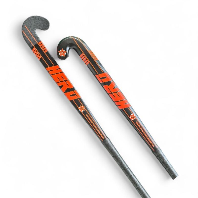 Field Hockey Stick Hero 30% Carbon Size 36.5 & 37.5 Inch Maxi Head Shape Carve 24.7mm Low Bow Light Weight New Arrival