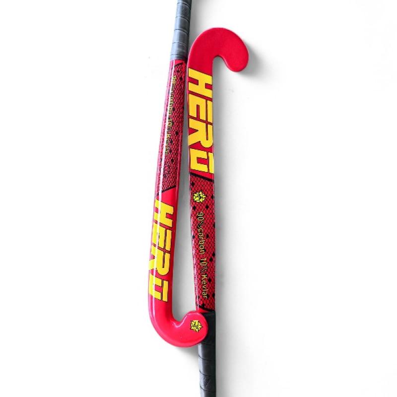 Field Hockey Stick Hero 90% Carbon Size 36.5 Inch Maxi Head Shape Carve 24.7mm Low Bow Light Weight New Arrival